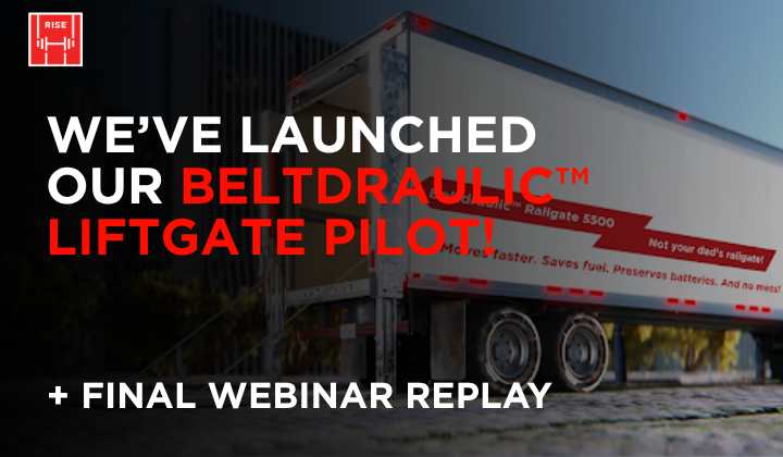 RiseRobotics's tweet image. Watch the full replay of our final investor webinar here: hubs.ly/Q03TLn3V0

For those who couldn’t attend, here’s the big news: we’ve officially launched a pilot of our next-gen Liftgate with a major player in the beverage industry here in New England.