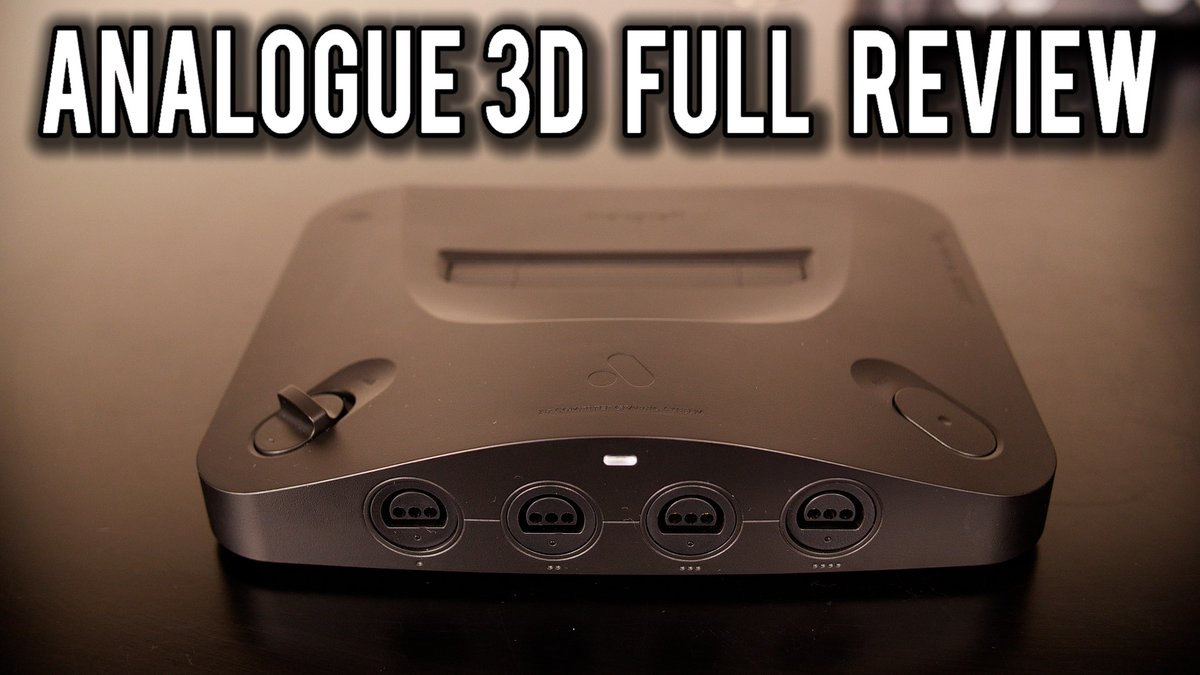 ModernVintageG's tweet image. New Video! - The Analogue 3D Review - Was this FPGA N64 console worth the wait? 

Watch Here : youtu.be/4rUF8vkL6_U 

#Analogue3D #N64 #FPGA