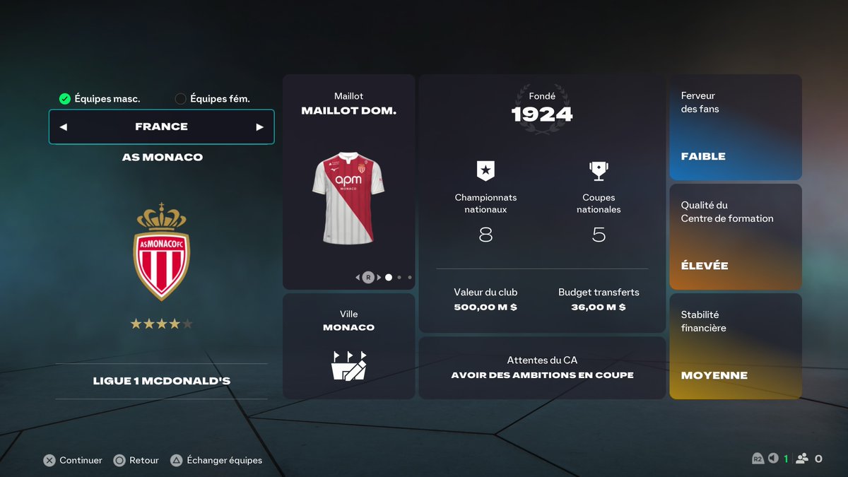 easportsfcfr's tweet image. Tu commences une carrière sur #FC26, tu pars sur quel championnat pour débuter ? 🤔