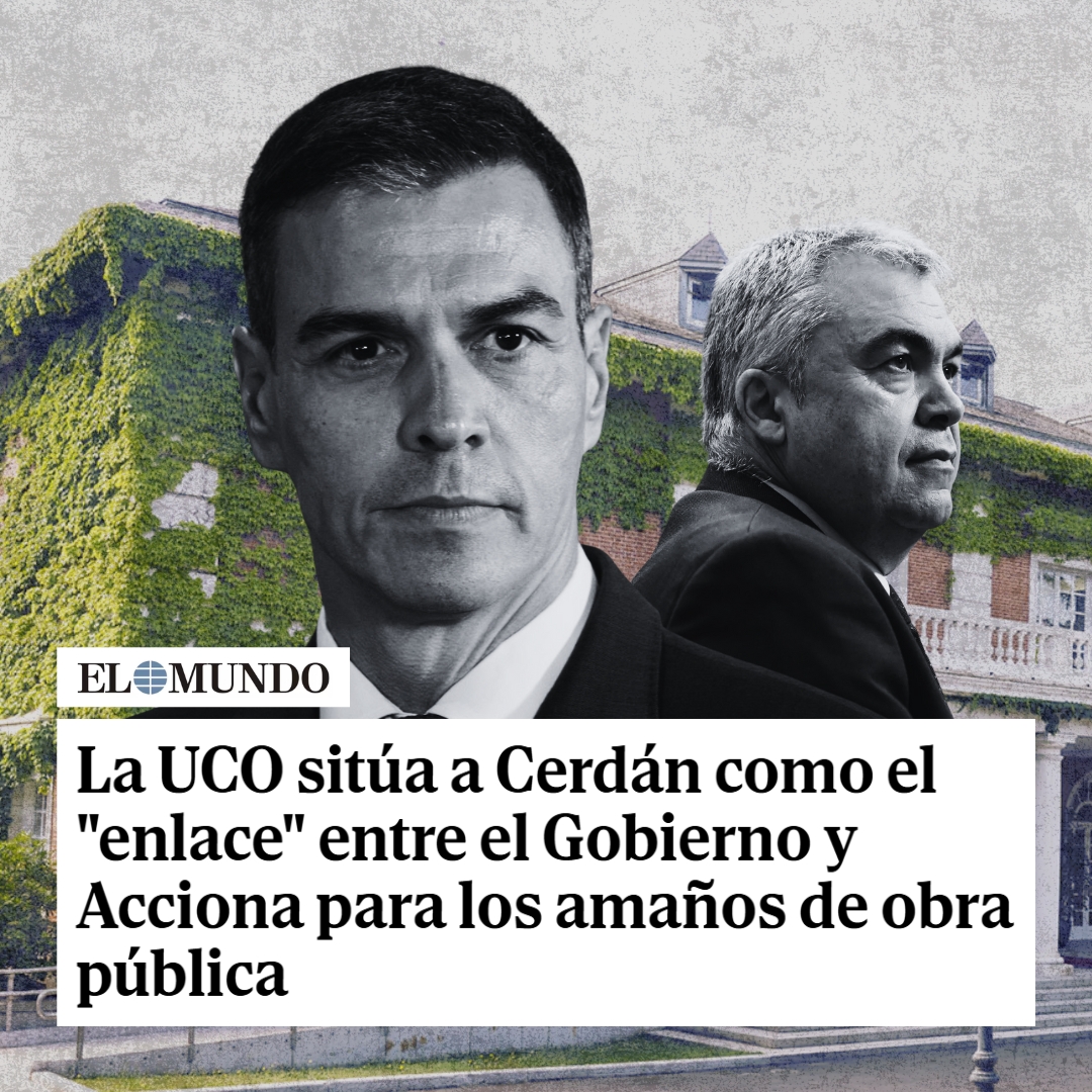 Ni lo de Cloudflare tapa lo de Santos Cerdán.