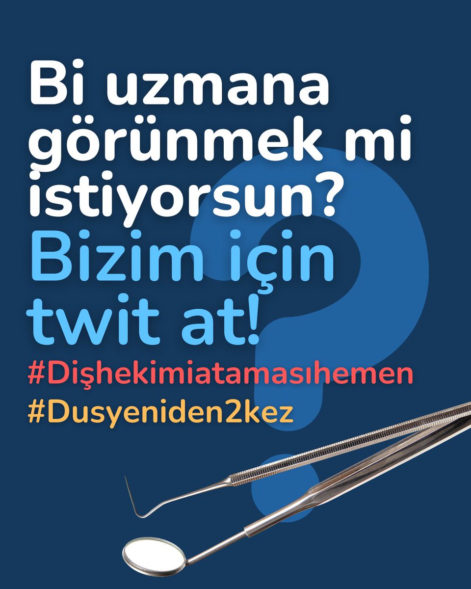 Hastalar “daha çok uzman diş hekimi” isterken biz tek sınava mahkûm ediliyoruz. Hem hekim hem toplum mağdur. DUS yeniden 2 kez yapılmalı.

#Dusyeniden2kez
#Dishekimiatamasıhemen
#2DUStekYürek