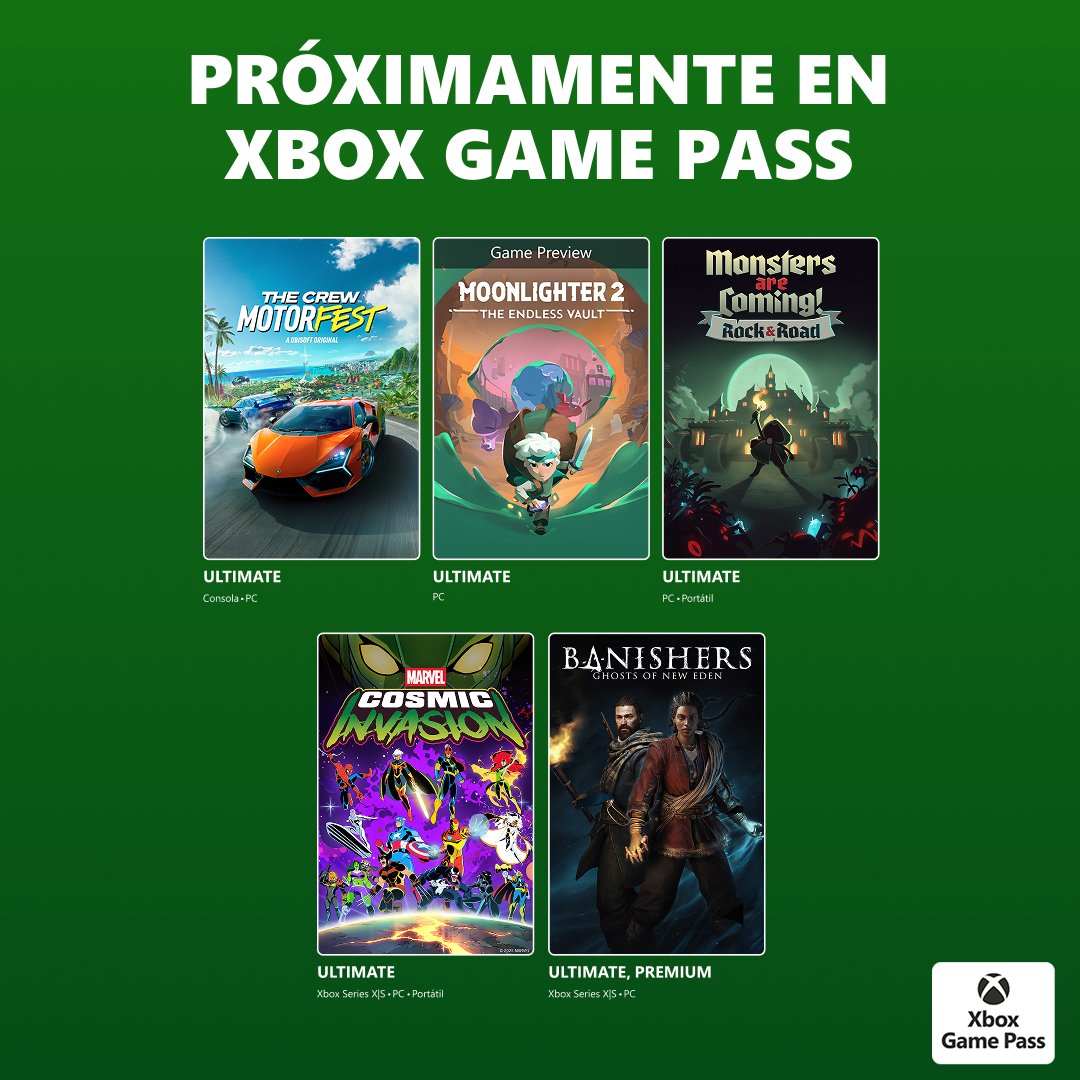 GamePassLATAM's tweet image. Es momento de vivir aventuras inesperadas… y las que ya estabas esperando.