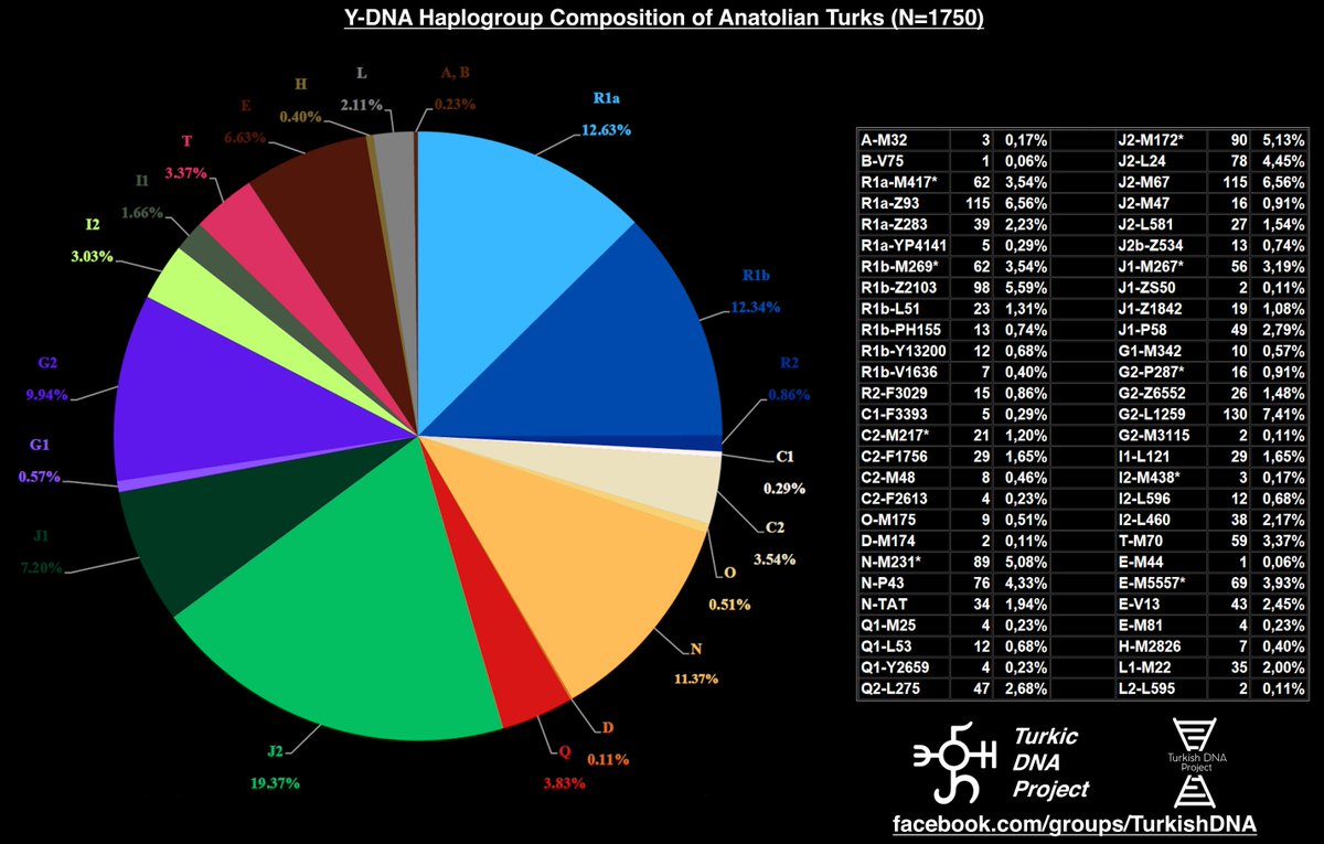 Paternal Haplogroup Study in Anatolian Turks

Unlike former studies on Turks of Türkiye, this chart is prepared via direct one-to-one correspondence with DNA testers from Türkiye. The link below directs to the database;

umap.openstreetmap.fr/tr/map/turkic-…