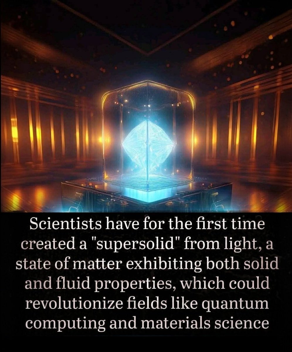 ✨ Scientists Just Froze Light… Into Something Impossible

Every once in a while, science pulls off something that makes you stop, stare, and rethink everything you learned in school.
This is one of those moments.

A group of physicists just managed to do something that sounds