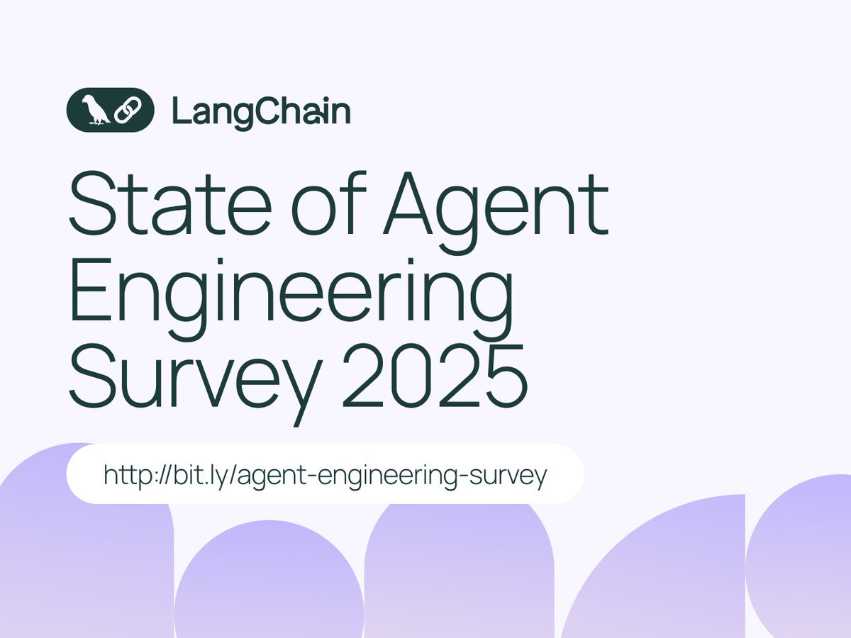 Calling all devs and AI builders: help shape the 2025 State of Agent Engineering report.

Share how you're building agents — your agent architectures, evals you're running, model choices, and biggest blockers to production. We'll analyze responses from the community and publish