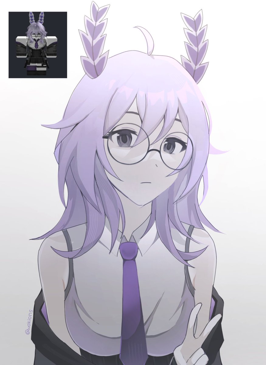 wokions's tweet image. Commission for @Resundall! 💜#robloxart #RobloxCommissions #RobloxDev #ROBLOX