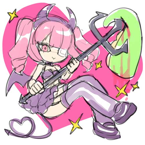 「ラフが描けた。冬コミの何かに使うラフ。」|ユキヲ@邪神ちゃん連載中のイラスト