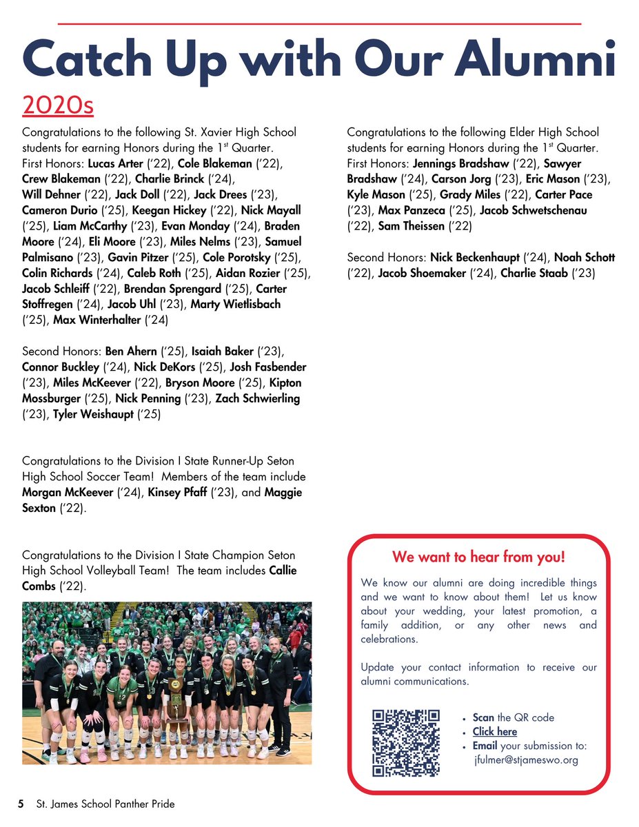 St. James School WO tweet media