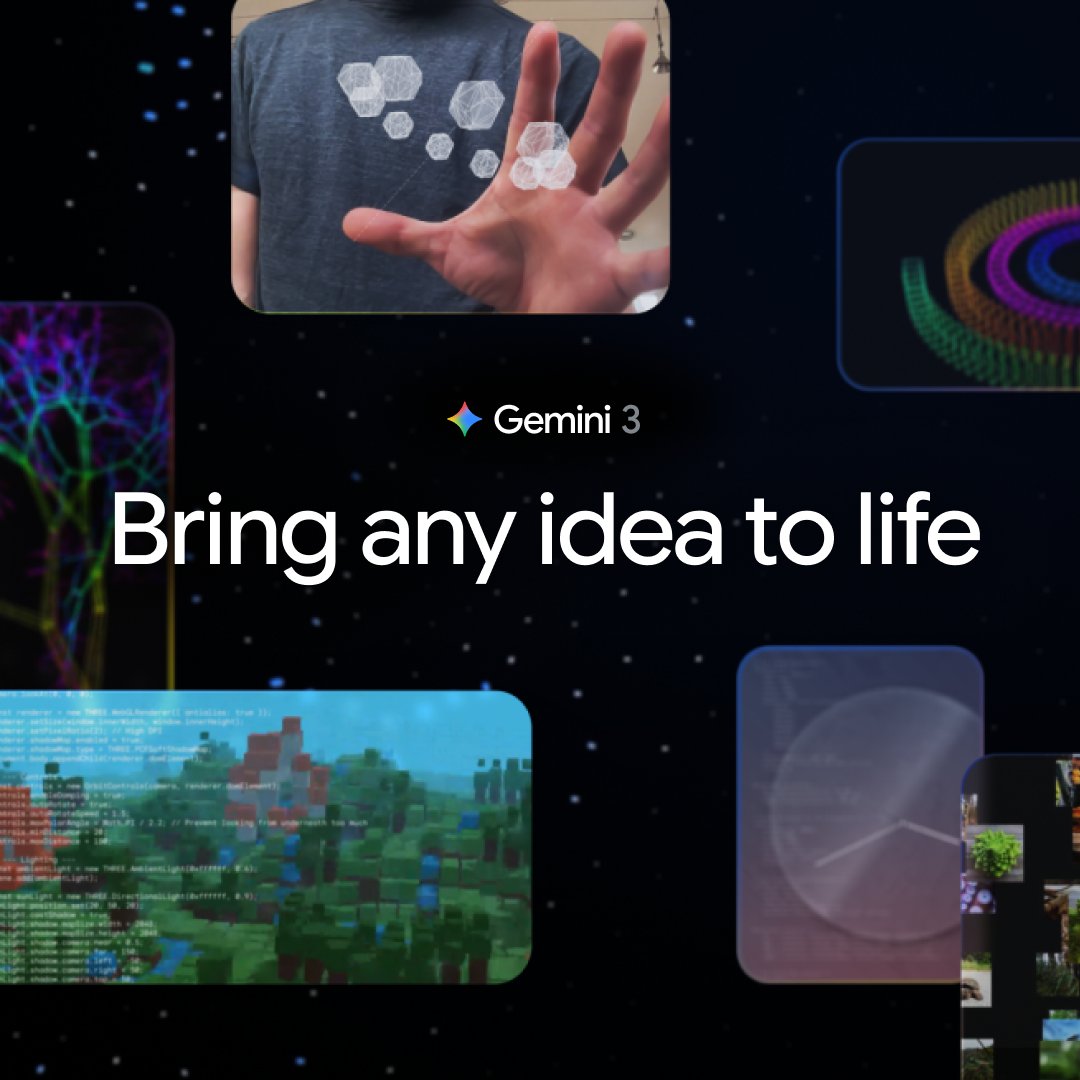 Gemini 3 intro and product reel