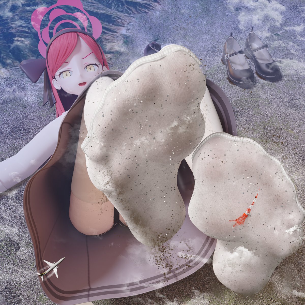 dmitri_size_10's tweet image. [Method Writing?][没入型創作?]
Lovely pieces of art I got from @Nature346129 quite a while ago. Thank you! 
──タカネ実装おめでとう🎀
(This is another standalone series that was actually finished earlier; The story below is entirely fictional.)
1-2. Walk a mile in your…