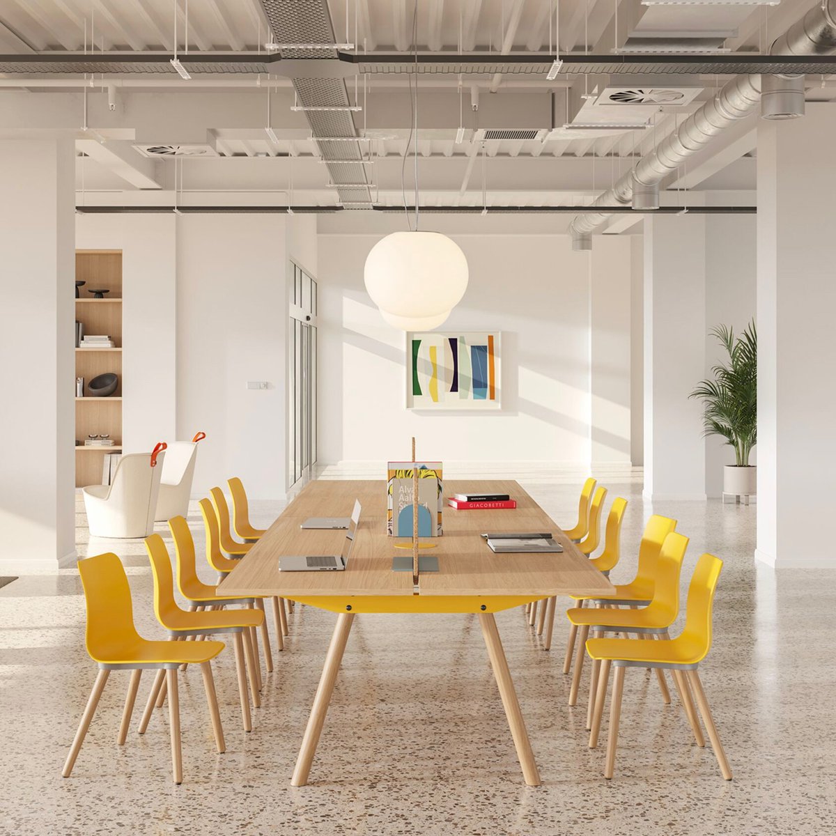 expertsatwork's tweet photo. Everyday cafés serve many roles: a meeting place, a work space, a quick refuel. Equip yours with furnishings that balance adaptability and design integrity.

Get inspired: https://t.co/avk8B3FGPn 

#CaféSpaces #MillerKnoll #AdaptableFurniture #MeetingSpaces #WorkSpaces https://t.co/YnXIVxnCNk