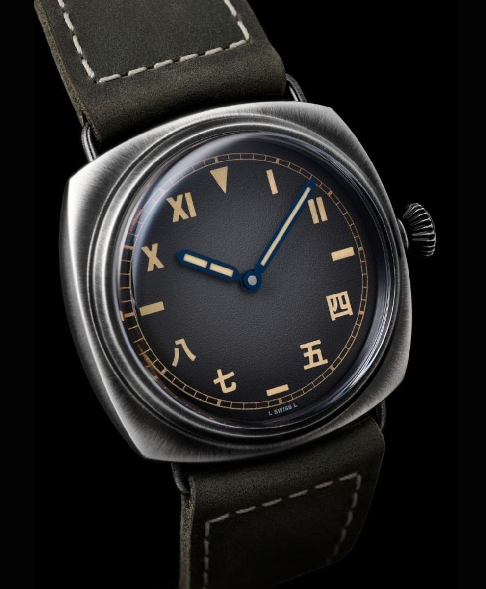 Element_iN_Time's tweet image. “Unique Chinese California Dial !!” ✨

P@nerai ⌚️45mm
Radiomir 8 Giorni 🌊
Made iN Brunito Steel
Limited Edition of Only 300 !!…🎉
elementintime.com/blogs/news/pan…