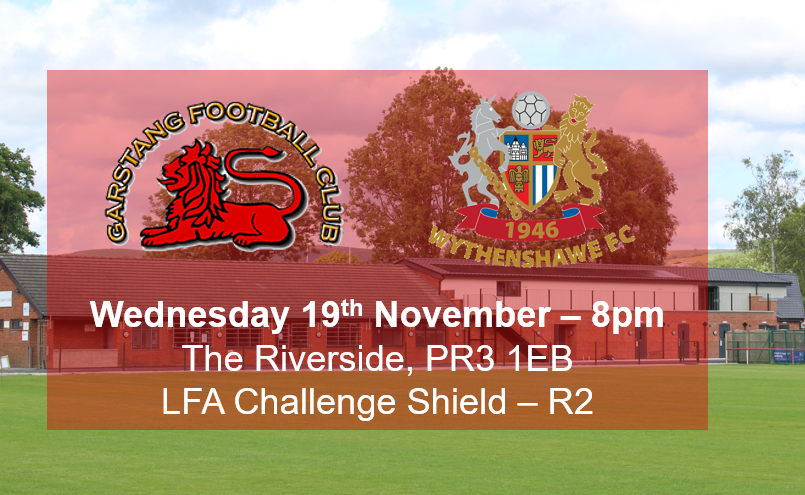 ⏭️| GAMEDAY!!!!

⚽️ First Team
🏆 LFA Challenge Shield R2 
📅 19/11/25
🆚 <a href="/WythenshaweFC/">Wythenshawe Football Club</a>
🏟️ The Riverside
🛣️ PR3 1EB
🎟️ £6 Adults; £3 Concessions; £2 unaccompanied u18s
⏰ 8pm

Brought to you by Bambers Plumbing &amp; Heating (07836 521911)

#upthestang