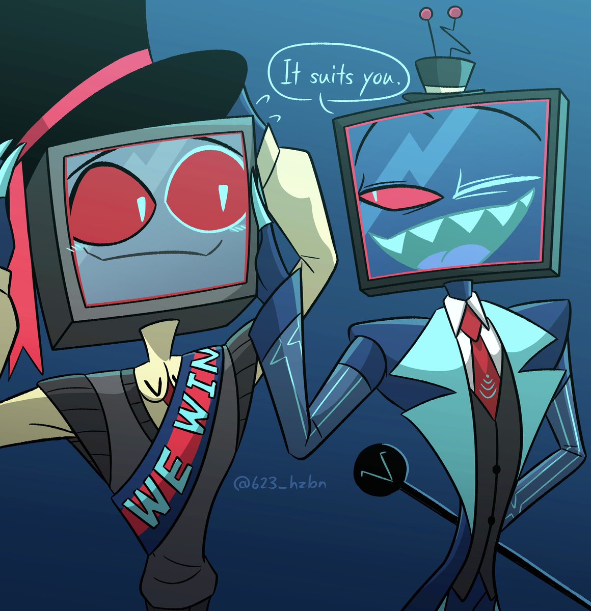 🎩🔄🎩
#HazbinHotelVox #voxcest
