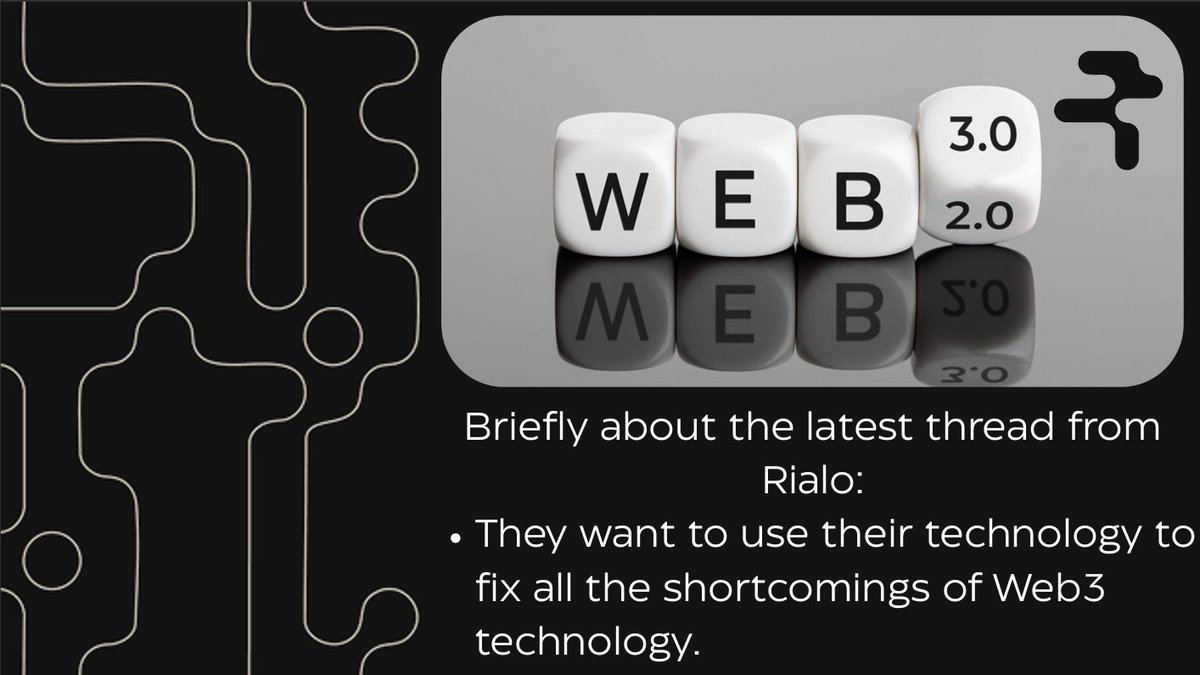 Andrea_witcher_'s tweet image. The @RialoHQ  project technology offers an extension of #Web3 technology, given the success of #Web2 technology giants.

According to them, Web3 eliminates the costs of verification and trust.

It is with #Rialo that we see the future of Web3 development.