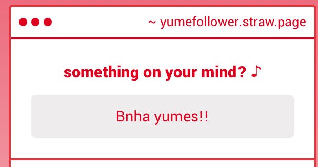 yumefollower's tweet image. BNHA / MHA / Boku No / My Hero Academia Yumes?