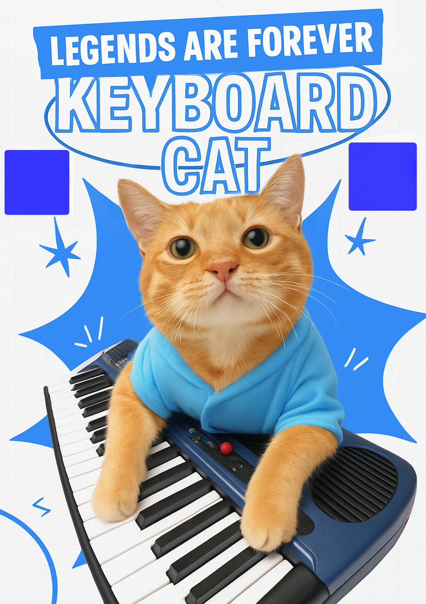 KeyboardCatBase's tweet image. Legends are forever.

$KEYCAT