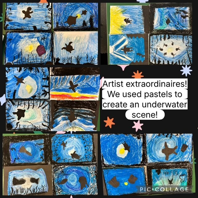 ctrps1's tweet image. 🌊🎨 P5D have been busy recreating stunning underwater scenes for their topic using oil pastels! 

Such beautiful and creative work—well done, everyone! 👏 

#CreativeLearning #ArtInEducation