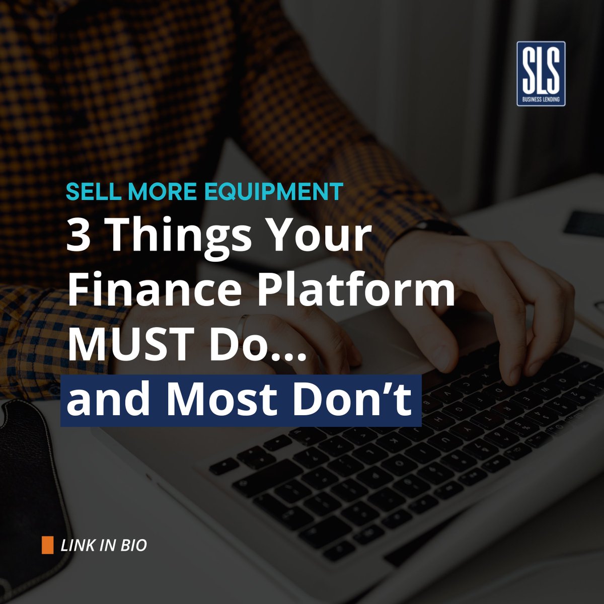 slsfunding's tweet image. Your finance platform should close deals — not kill them.
✅ Fast YES/NO
✅ Real buyer feedback
✅ Keep them focused on the purchase

Forget “0% promos.” Focus on what works.
Read more 👉 Link in Bio

#EquipmentFinance #SLSFinancial #Dealers #LinkInBio