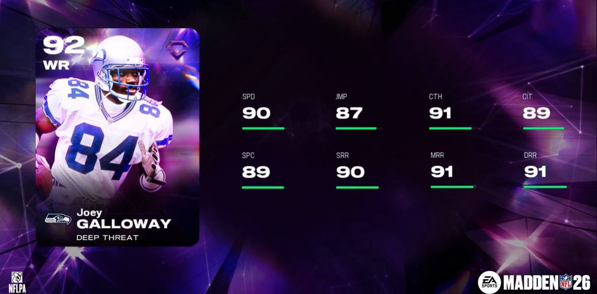 MUTality7's tweet photo. Joey Galloway https://t.co/jLFhMHLNsL
