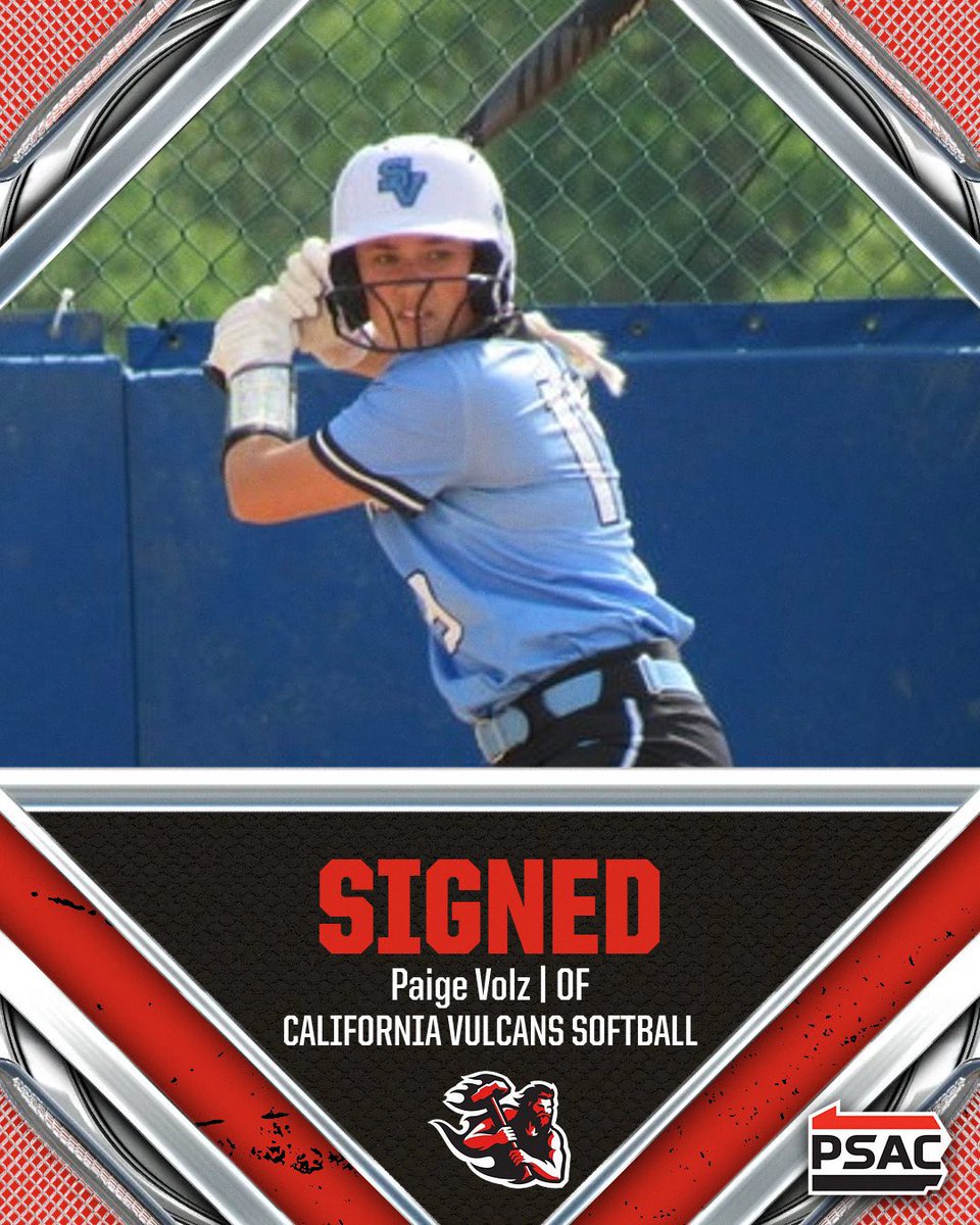 CALU_softball's tweet image. Vulcan Nation 🤝 Paige Volz

#NationalSigningDay #VulcanNation #CalWho