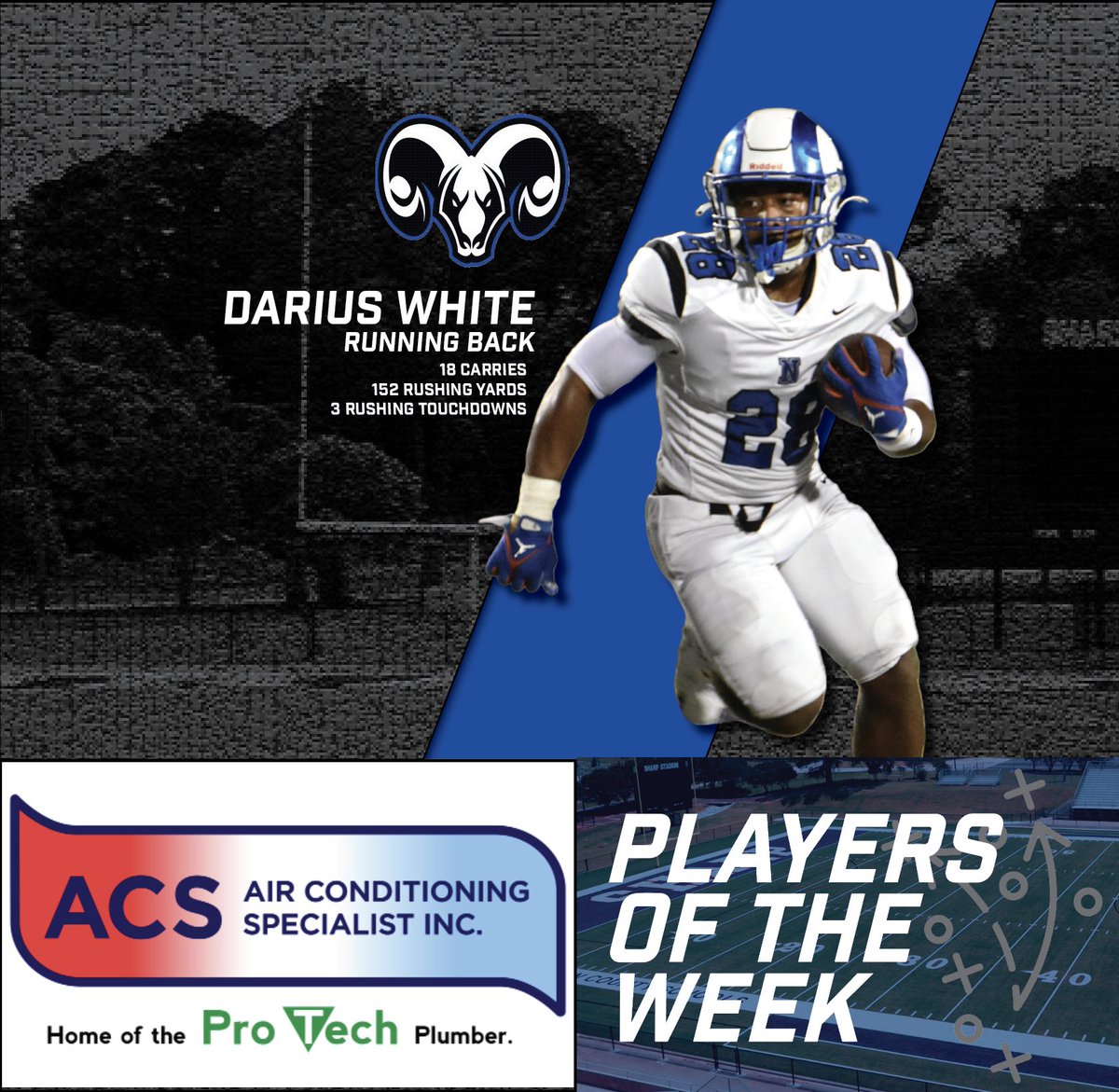 The Covington News Football Players of the Week — First Round of the Playoffs

Eastside - <a href="/MylesMims/">Myles Mims</a> 
Newton - <a href="/Darius_white00/">Darius “Hercules” White</a> 
Social Circle - <a href="/AjBaileySc/">Aj Bailey</a> 

Presented by theairconditioningspecialist.com/service-areas/…