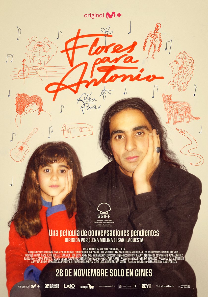 acontrafilms's tweet image. 🎬 Nuestros próximos estrenos en cine:    
 
- Flores para Antonio &amp;gt; 28 nov 
- Golpes &amp;gt; 5 dic  
- El rey de reyes &amp;gt; 12 dic (junto con Selecta Visión)  
- Homo Argentum &amp;gt; 25 dic
- Little Amélie &amp;gt; 1 ene (junto con Selecta Visión)
- Mother&apos;s baby (La semilla) &amp;gt; 9 ene
