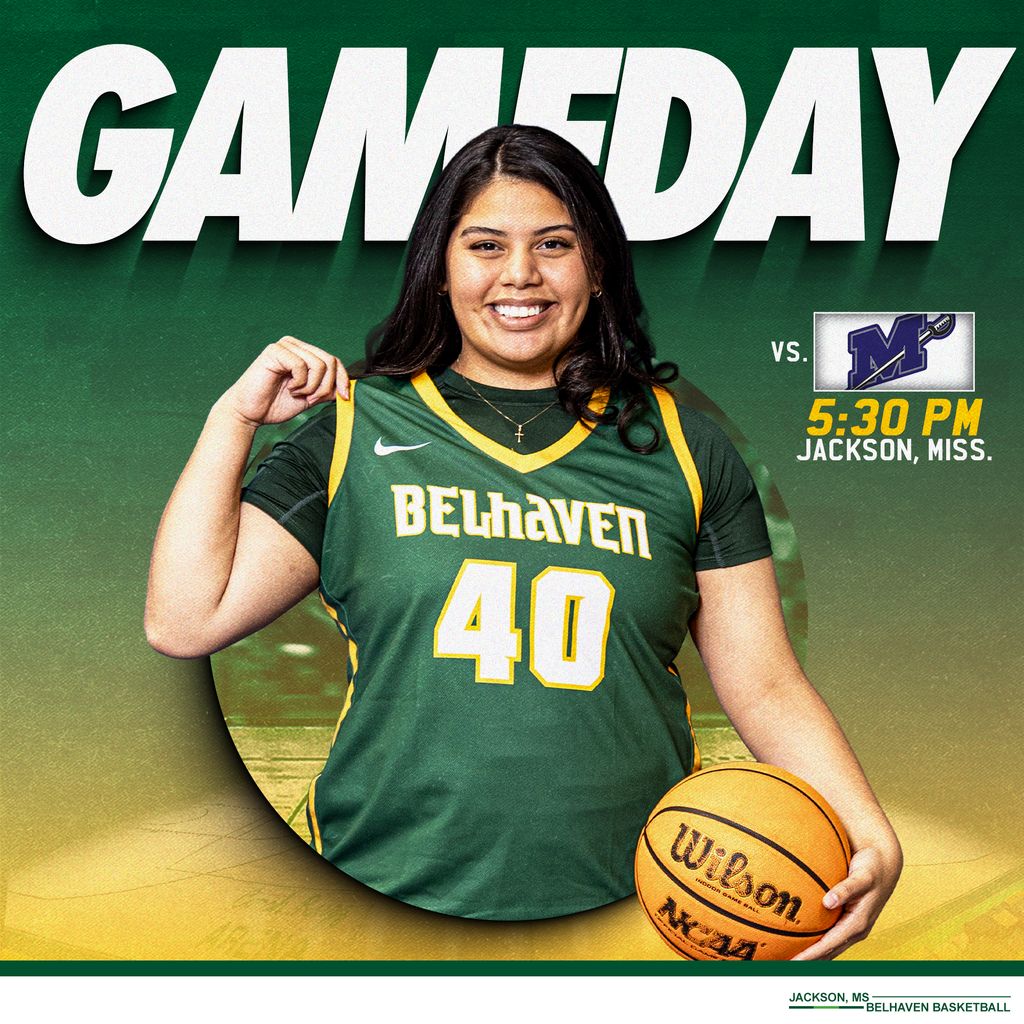 𝐑𝐢𝐯𝐞𝐫𝐬𝐢𝐝𝐞 𝐑𝐢𝐯𝐚𝐥𝐫𝐲 

🆚  | Millsaps
⏰  | 5:30 PM
📍  | Jackson, Miss.
🔗  | linktr.ee/BelhavenWBB

#GoGreen