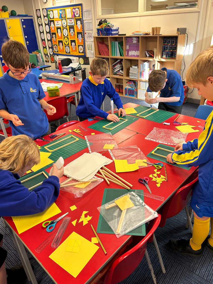 SketchleyHill's tweet image. The Year 5 Mechanical Engineering Club gets off to a great start with saws and triangle joints affixed #newlearning