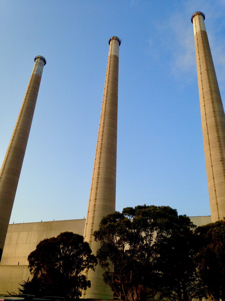 #PMJWeeklyChallenge 
THEME: #Chimneys

Decommissioned PG&amp;E power plant smokestacks. Icons of California’s Central Coast, and now the topic of heated controversy regarding their future and that of the site.