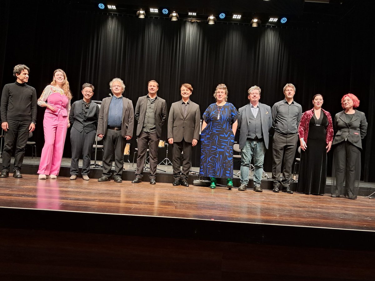 MatousekMelitta's tweet image. Spitzenkonzert der Reihe #Closeup im #Muth mit 4 Uraufführungen -freu mich auf kommende Konzerte