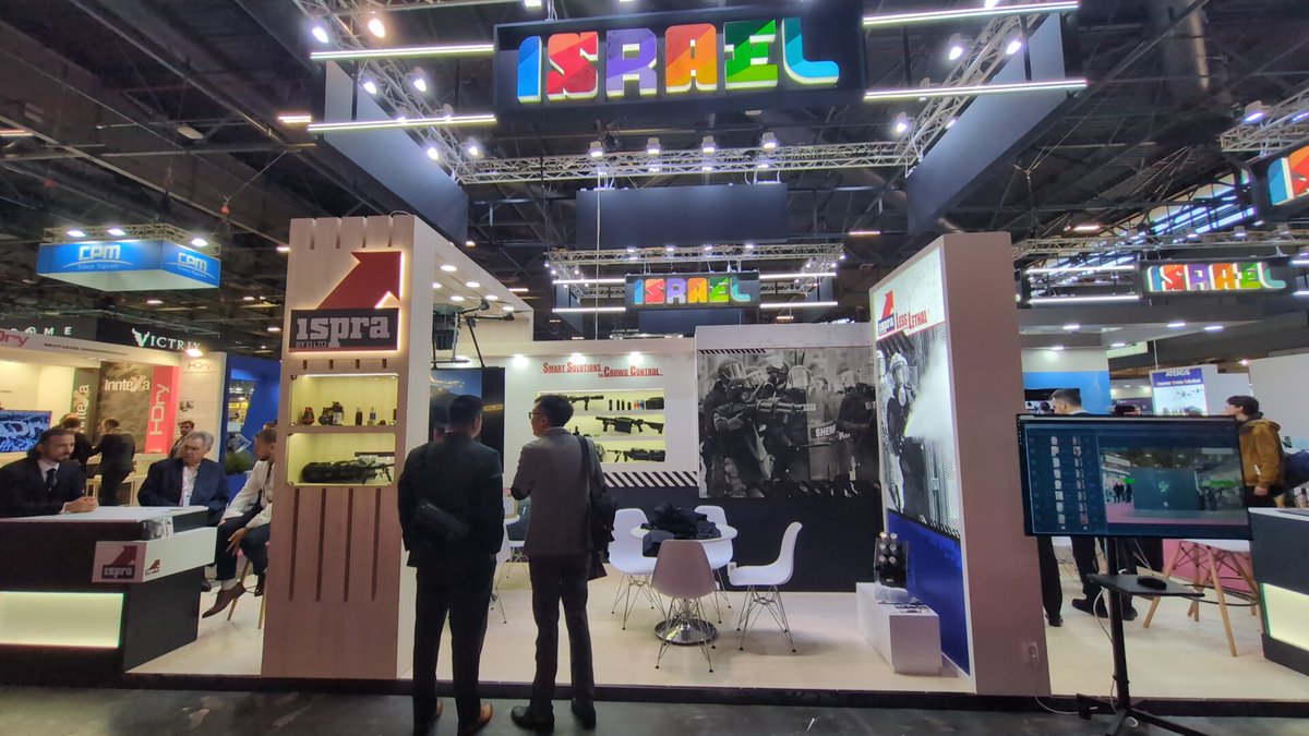 MILIPOL 2025:

In the midst of the genocidal process in Palestine, France is offering 38 Israeli military and security companies the opportunity to exhibit and sell their arms, which are generally tested on theP@lestinian people.