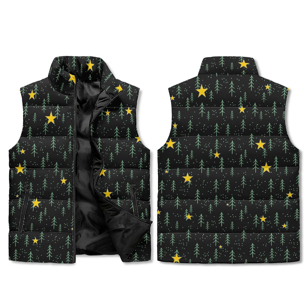 customitize's tweet image. Starry Winter Forest Puffer Vest - Black AOP Print Unisex by CustomitizeMe: 99.95 USD

Jacket

🔥 DESIGN HIGHLIGHTS

• Magical winter night scene with glowing yellow stars and stylized… dlvr.it/TPKxRh #WinterFashion #PufferVest #UnisexStyle #HolidayFashion #WinterWear