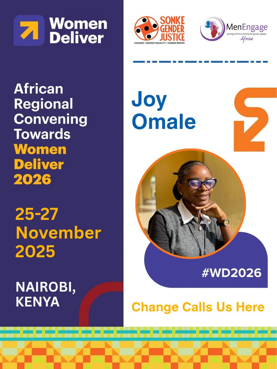 AGS_WestAfrica's tweet photo. Meet Joy Omale a young SRHR advocate making real change.

She coordinates CYPF’s Girls’ Movement, pushing for girls’ rights and protection. 

Omale shows how AGS is building leaders: helping young people find their voice, shape policy. #AGS2026 #WD2026 https://t.co/YLDdfFC4lv