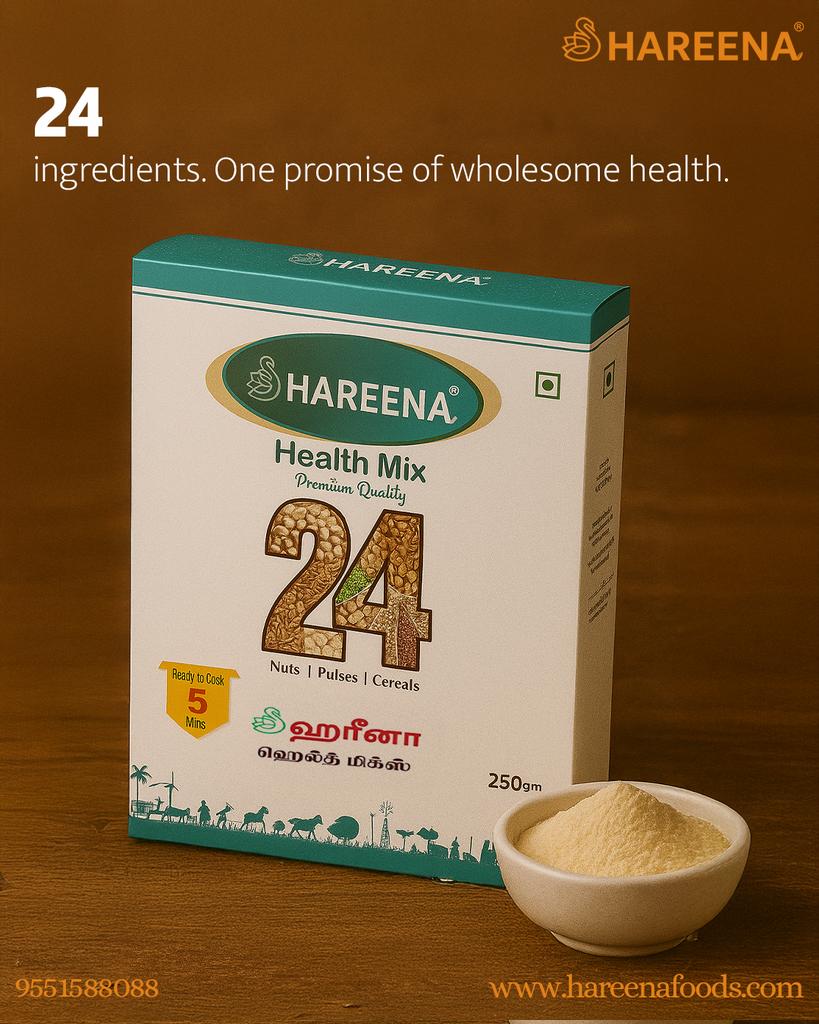 Hareenafoods's tweet photo. Because your family deserves nothing less than complete nourishment.
Hareena Health Mix, wholesome goodness in every sip.
.
.
App and website link in bio.
.
.
For enquiries: 9551588088
@hareenafoods
.
.
#hareenafoods #HareenaEssentials #VersatileCooking #HealthyLiving #Healthmix https://t.co/R83PYikRJE