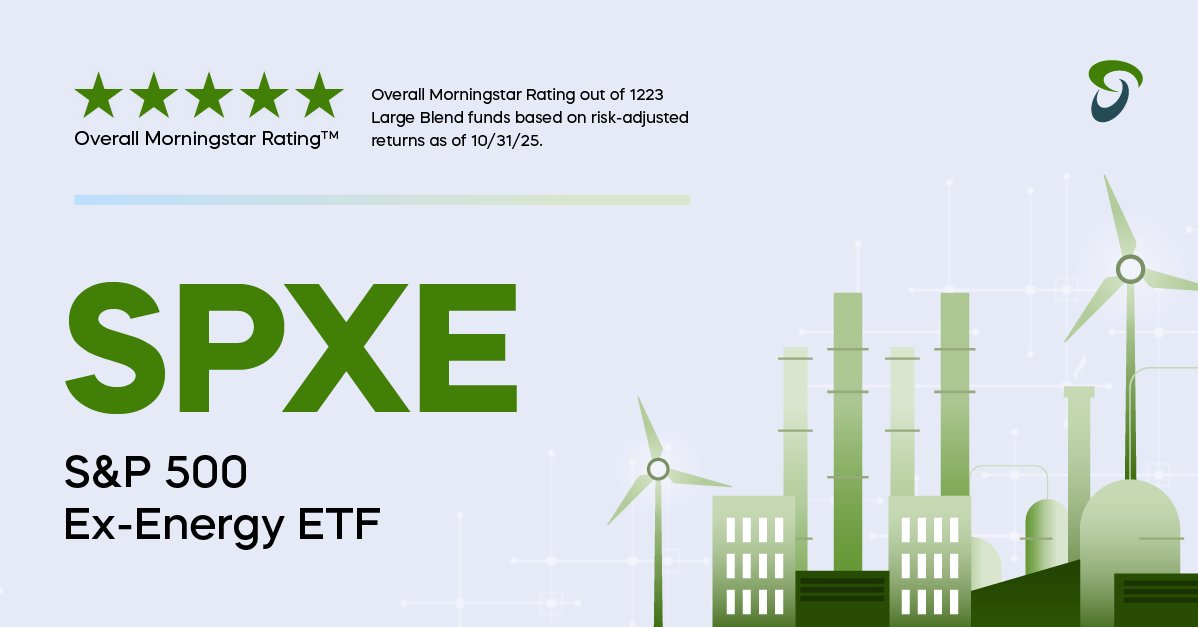 Energy stocks may be subject to outsized influence from both geopolitics and a shift in domestic policy. Explore how SPXE allows investors to keep their core S&amp;P 500 exposure, minus the Energy sector. proshares.us/47NqPRj