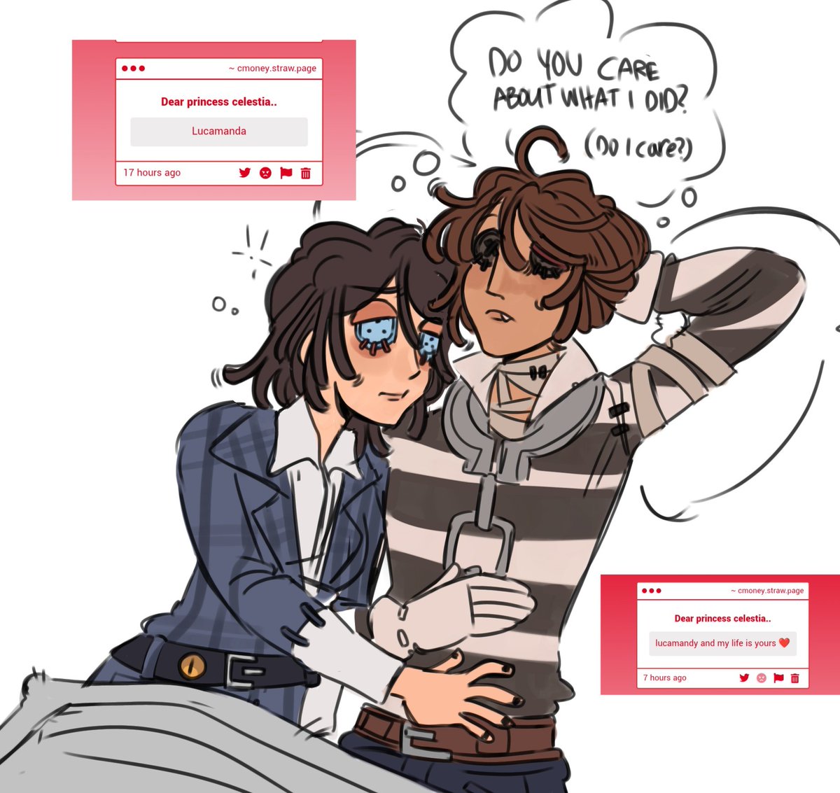 dopecodyblog's tweet image. I was the FIRST one on this ship what do y&apos;all even KNOW about lucamanda