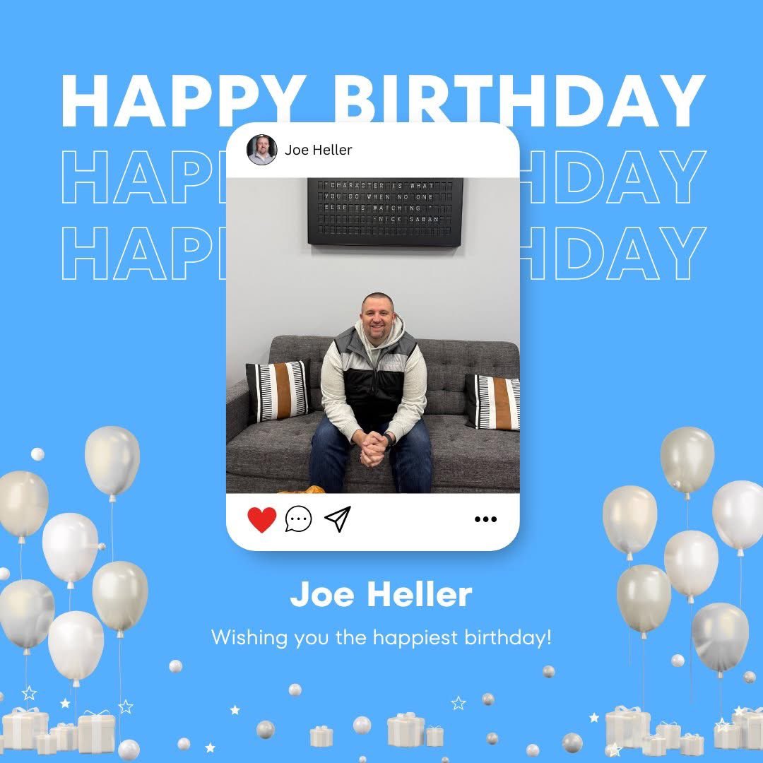 coreVISIONFG's tweet image. Happy Birthday to Joe Heller! Joe is our Administrative Associate here at coreVISION Financial Group and celebrated his fourth year in the industry in July! #coreVISIONcrew #WeRetirePeople
