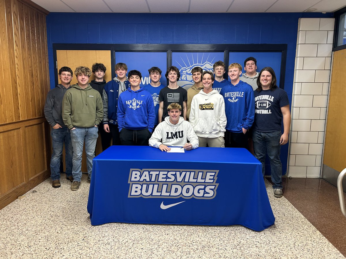 Congratulations to Dane Dudley who officially signed today to play baseball at Lincoln Memorial University! We are very proud of Dane and his accomplishments at Batesville, go Railsplitters!
