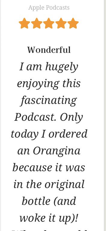 GarlicAndPearls's tweet image. So many lovely reviews coming from our listeners. We are delighted and very grateful! Do keep them coming - it really, really helps! 
@murielzagha @SuzanneRaine2