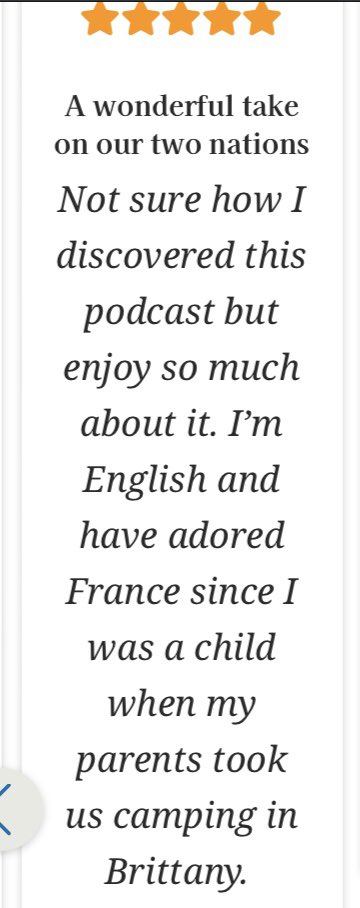 GarlicAndPearls's tweet image. So many lovely reviews coming from our listeners. We are delighted and very grateful! Do keep them coming - it really, really helps! 
@murielzagha @SuzanneRaine2