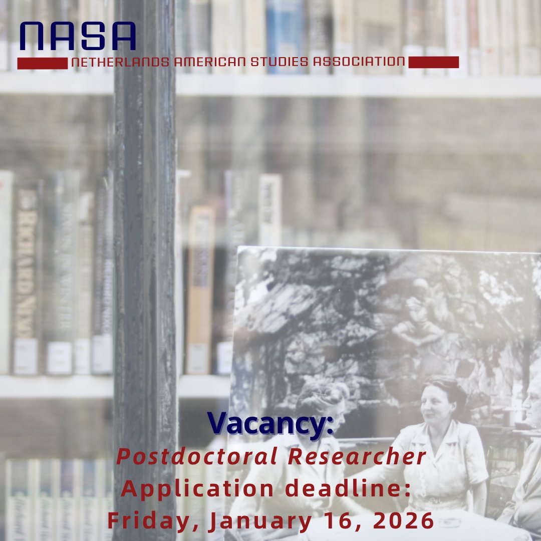 NASA (Netherlands American Studies Association) tweet media