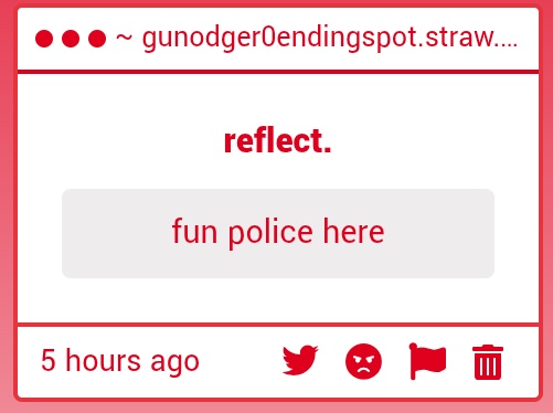 gunodger's tweet photo. I have governmental immunity get the fuck outta here.

gunodger. https://t.co/BvjHXuMmGN