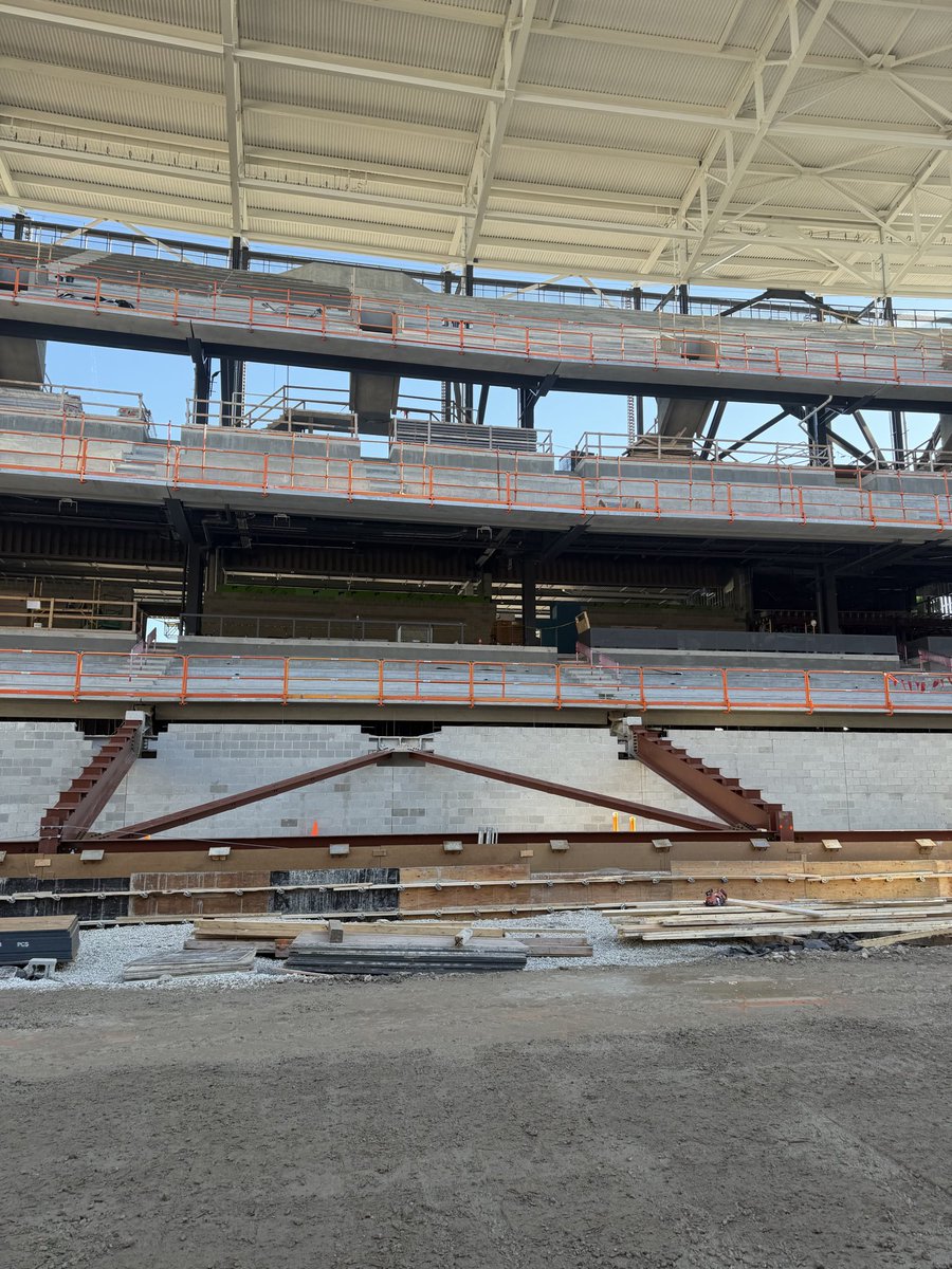 NewRyanField's tweet image. Lower bowl taking shape at #NewRyanField