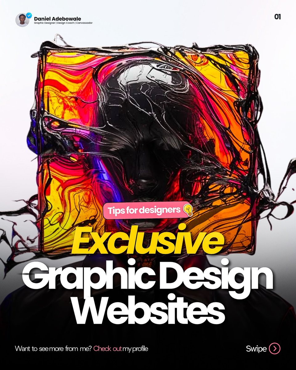 daniel_ife_'s tweet image. START YOUR GRAPHIC DESIGN JOURNEY WITH THE RIGHT TOOLS 💻 🎨 

Here are the BEST websites for fonts, images, &amp;amp; mockups to level up your game SAVE this post and thank me later 📌 

#graphicdesigntips #designresources #beginnerdesigner #graphicdesignjourney #designtools