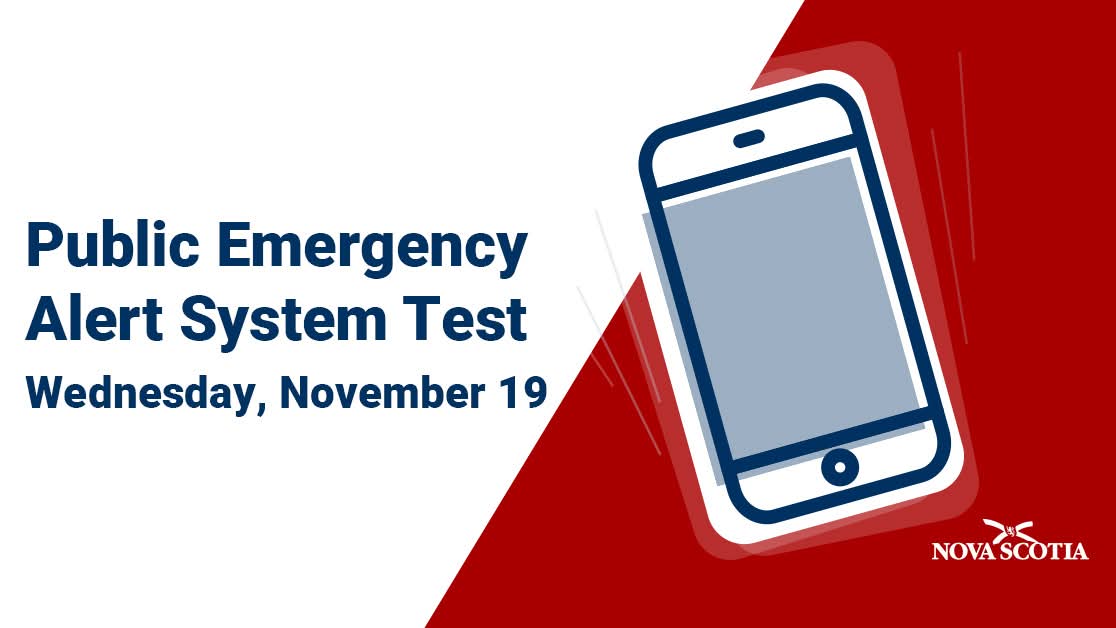 HfxMda's tweet image. Repost

**** Via NS EMO

Emergencies can happen quickly, and alerts can help people protect themselves and their families. We’ll be testing the national emergency alert system on TV, radio and cell phones at 1:55 pm on Wednesday, November 19. Visit alertready.ca
