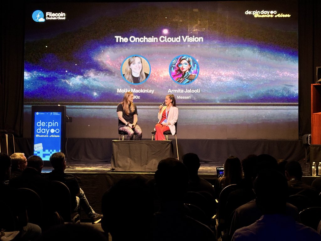 Filecoin Onchain Cloud is here and what a day for the launch ☁️

From social platforms and DAOs to media and marketplace apps, builders can guarantee persistence and auditability for everything their app depends on, without centralized pinning or opaque servers in the middle.