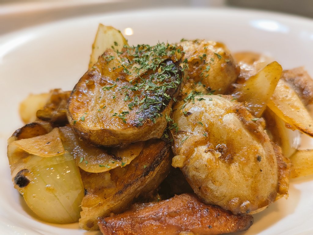 ジャーマンポテト ジャーマンポテトできた！