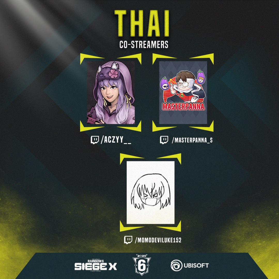 You can catch all the action of the Open Qualifiers via the official BCS Co-Streamers! 🎙️

English 📺: <a href="/CthulhuANZ/">Konstantin Nuridzhanyan</a> 
Mandarin 📺: Climax, PCL, <a href="/RuoLing_/">DAY RuoLing_ 🌠</a> , <a href="/Blash1234511/">Christmass Blash</a> 
Thai 📺: <a href="/AcZyy__/">AcZyy</a> , Master Panna, <a href="/momodeviluke152/">Momo_Deviluke152</a>