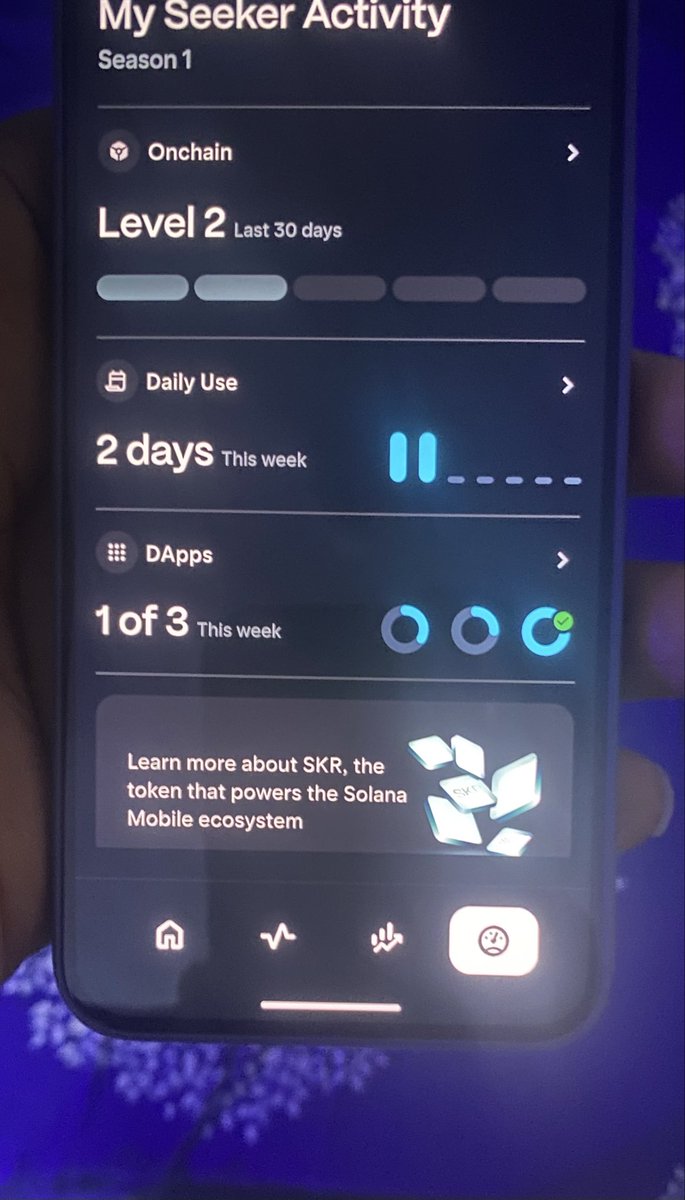 mryoungee's tweet image. My first week activities on my @solanamobile was successful with all rings ticked
Now at level 2
Let’s do more this week 🤝